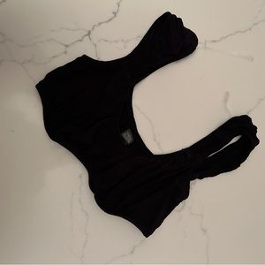 WILD FABLE SOFT BRALETTE BLOUSE CROP TOP